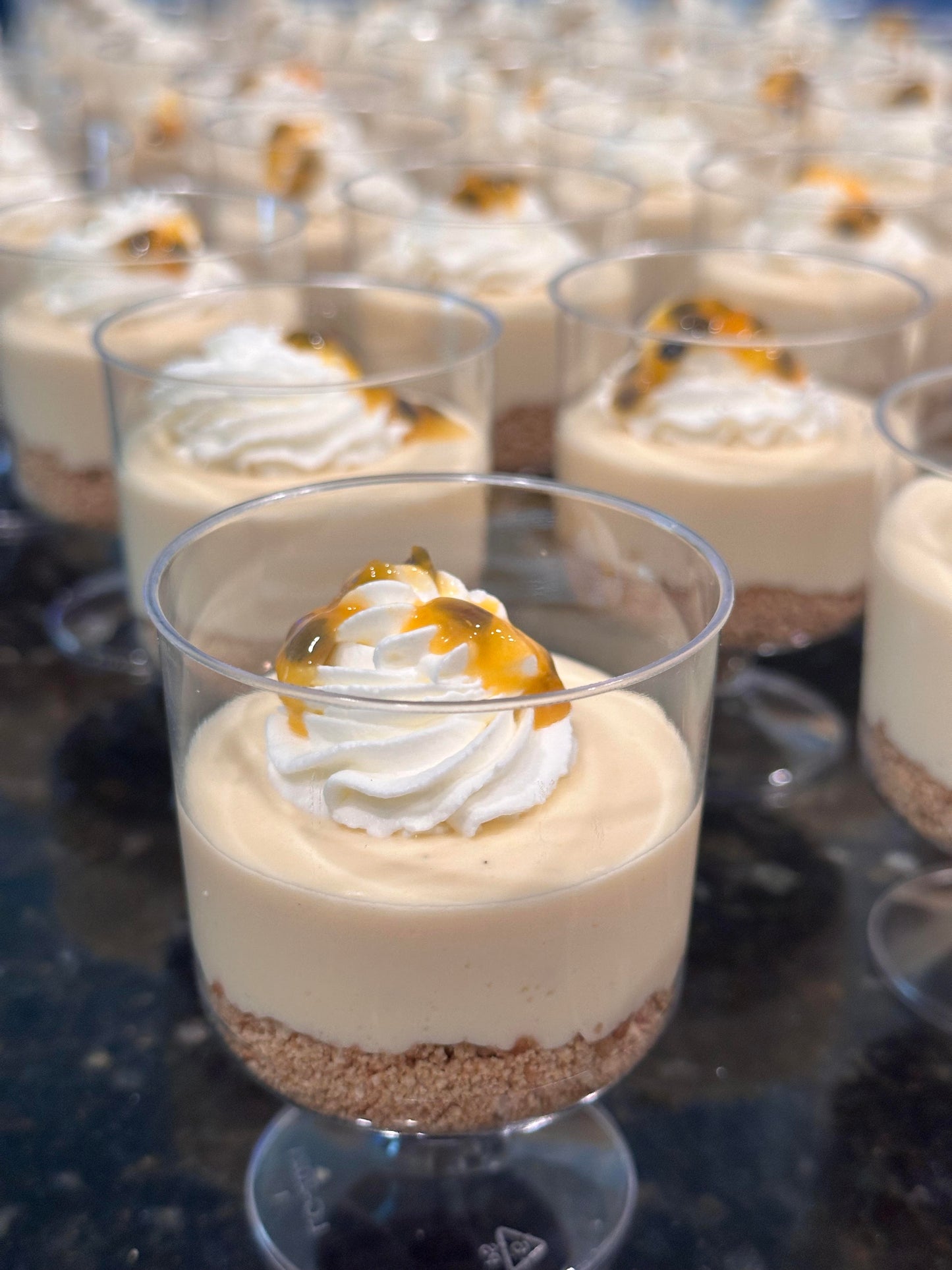 Passion Fruit Cups Dessert (12 Count)