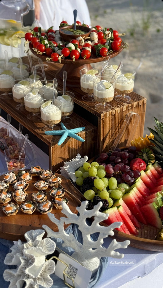 Citrus & Sea Delight Grazing Table (4Ft)